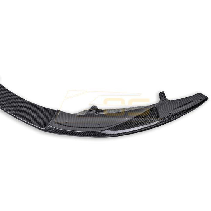 Carbon Fiber Front Splitter W/ Side Skirts | 14-Present BMW F82 M4 - ExtremeOnlineStore