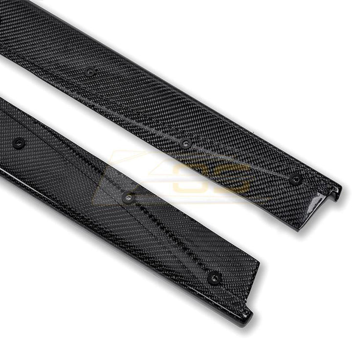 Carbon Fiber Front Splitter Lip W/ Side Skirts | 14-Present BMW F80 M3 - ExtremeOnlineStore