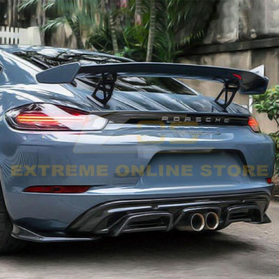 2017-19 Porsche 718 Cayman & Boxster Rear Spoiler | GT4 Performance Package - Extreme Online Store