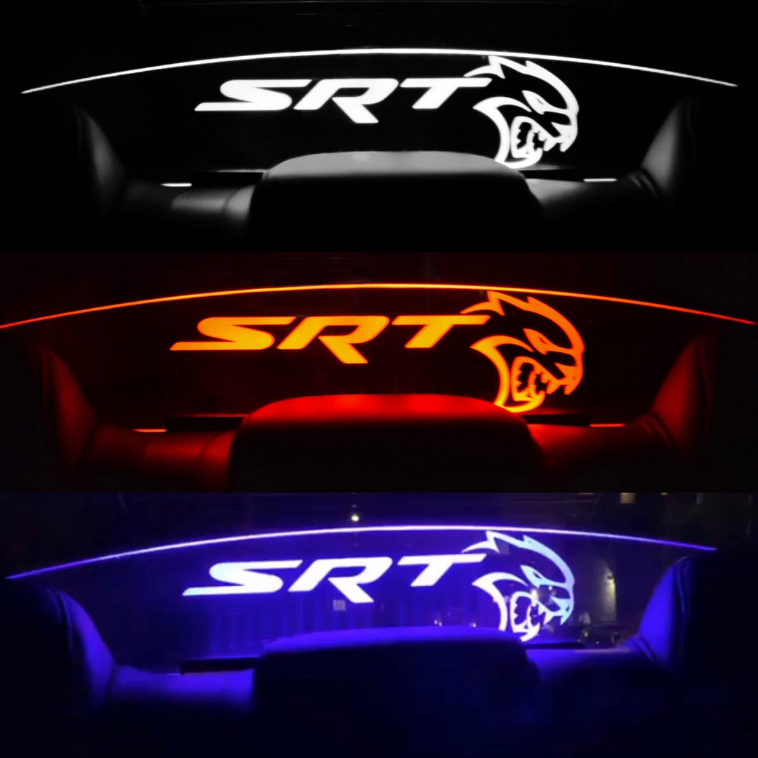 WindRestrictor® 2006-Up Dodge Charger Rear Add On Glow Plate