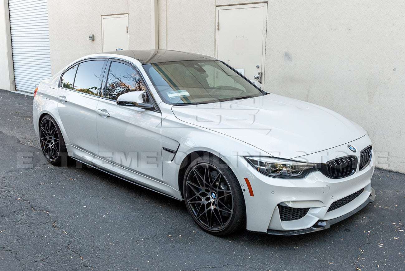 2014-20 BMW F80 M3/ F82 M4 Carbon Front Splitter & Side Skirts