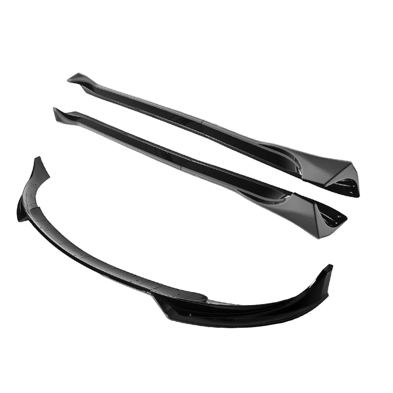2020-24 Tesla Model Y Front Splitter Lip &amp; Side Skirt