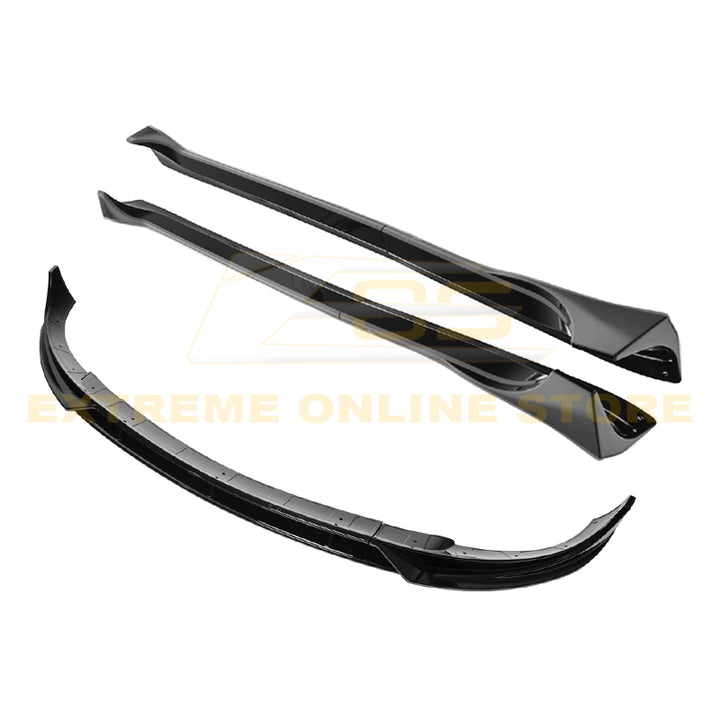 2020-24 Tesla Model Y Front Splitter Lip &amp; Side Skirt