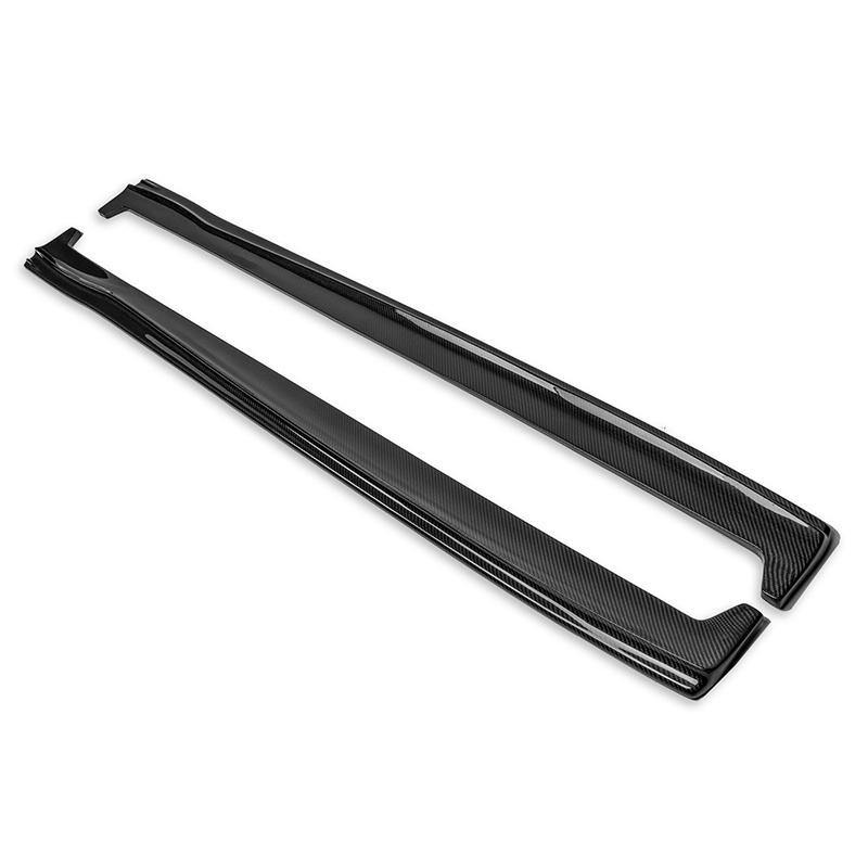13-Up Ford Focus ST | RS Carbon Fiber Side Skirts Rocker Panels - ExtremeOnlineStore