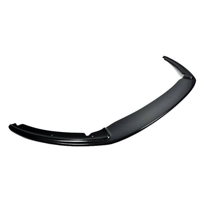 13-14 Ford Focus ST Carbon Fiber / Primer Black Front Splitter Lip - ExtremeOnlineStore