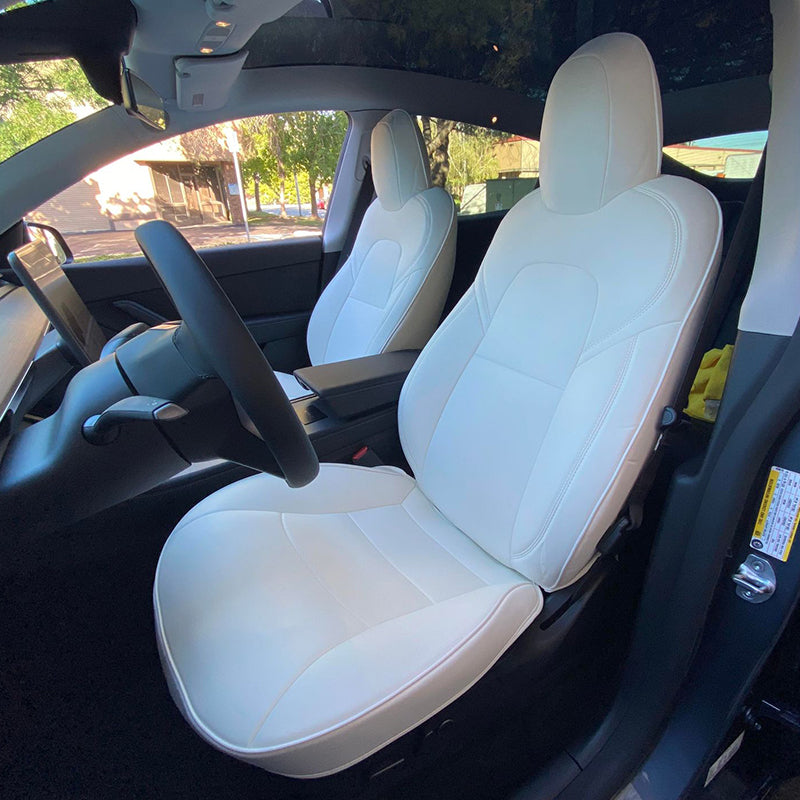 2020-Up Tesla Model Y Custom Leather Seat Covers