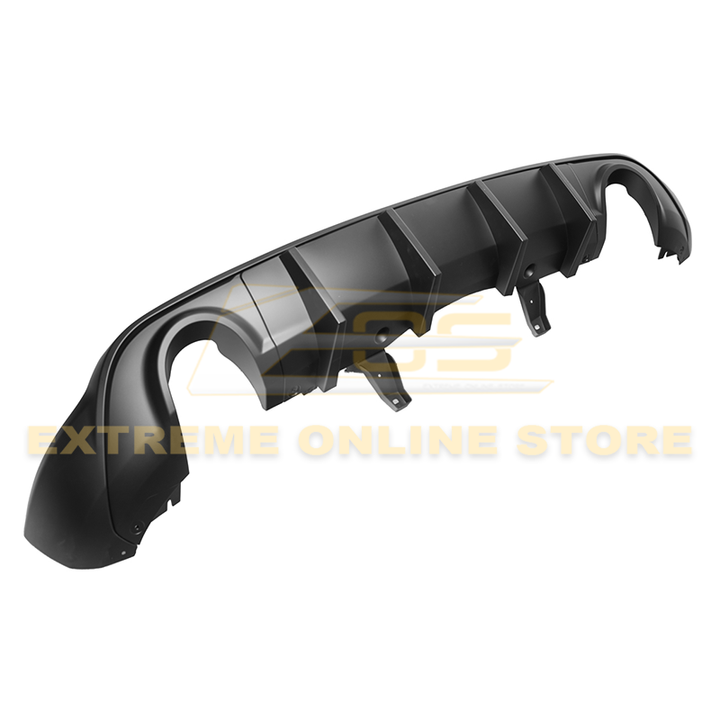 2014-Up Dodge Durango Rear Bumper Dual Tips Diffuser