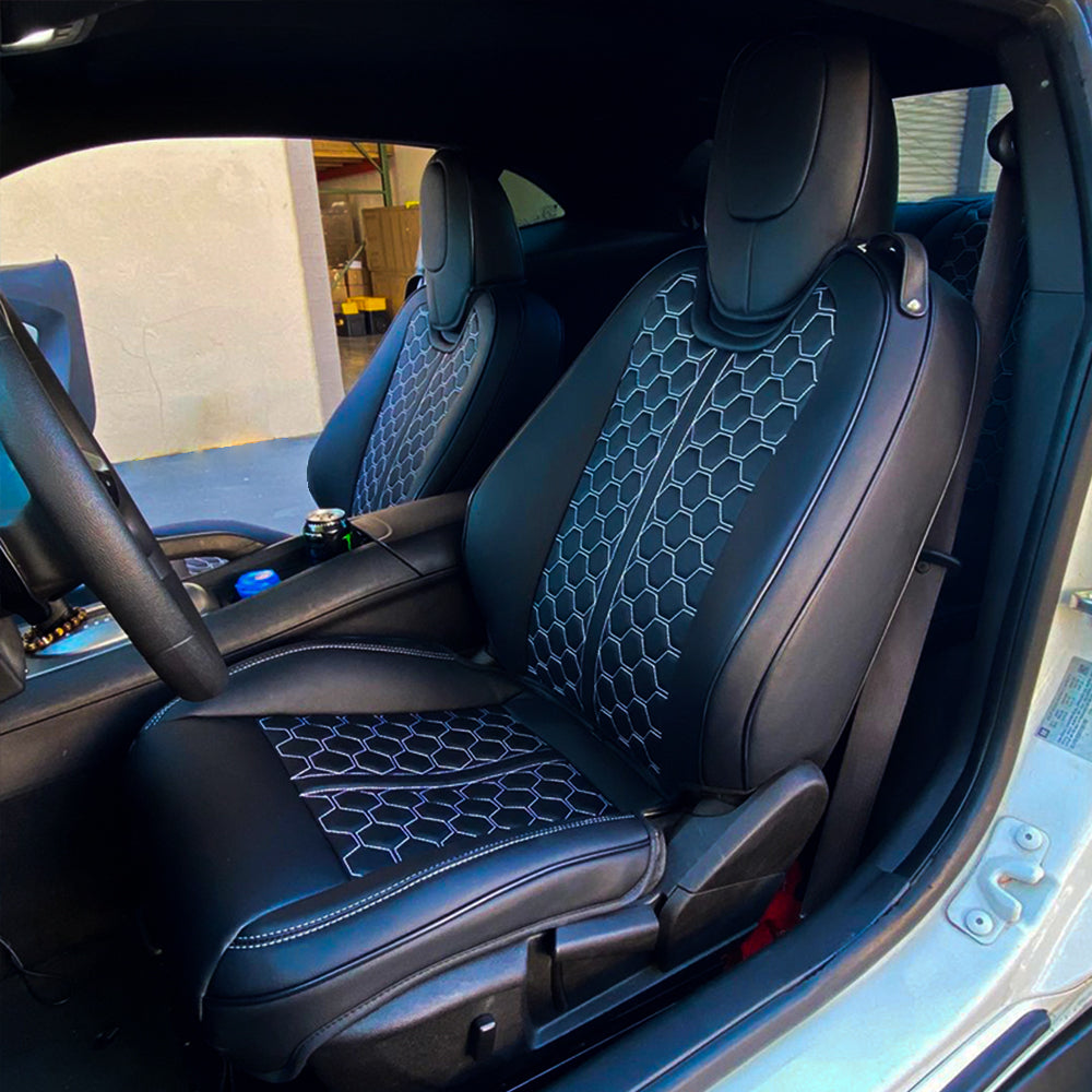 Custom Leather Seat Upholstery 