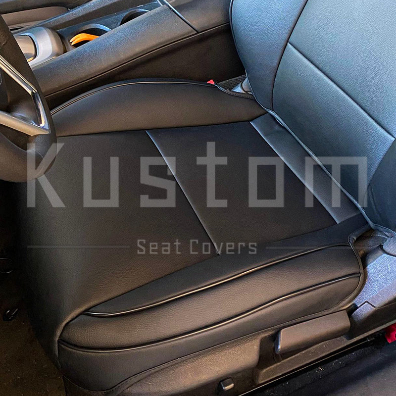 Leather Car Seat Covers Full Set for 2010-2023 Chevrolet Camaro
