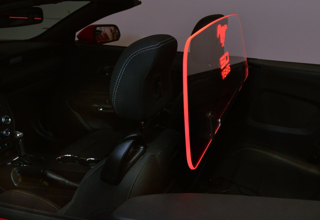 2015+ Mustang Convertible WindRestrictor® Add On Front Mount
