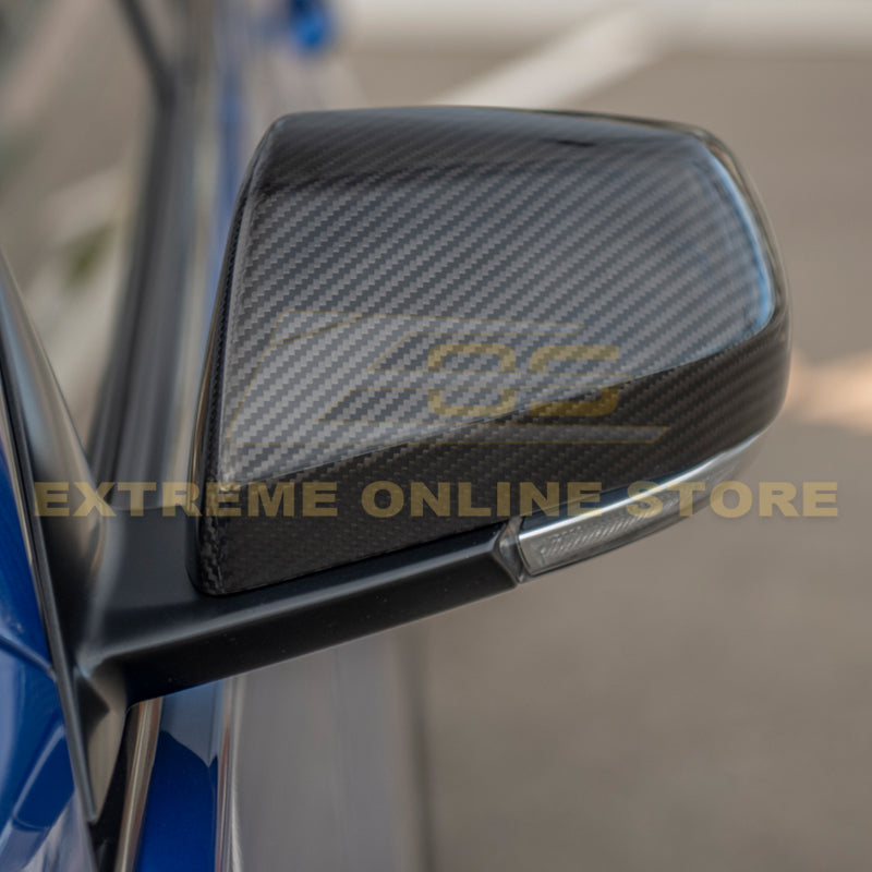 2013-18 Cadillac ATS ATS-V Sedan | GM Factory DRY CARBON FIBER Side Mirror Covers