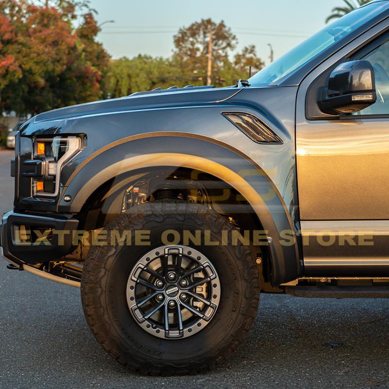 2017-Up Ford F-150 Raptor Carbon Fiber Side Fender Vents - Extreme Online Store