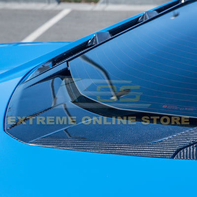 Corvette C8 Coupe Carbon Fiber Rear Window Trim