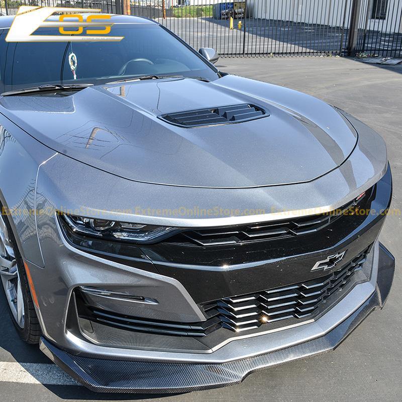 Camaro SS Primer Black Aerodynamic Full Body Kit | ZL1 Conversion Package - ExtremeOnlineStore
