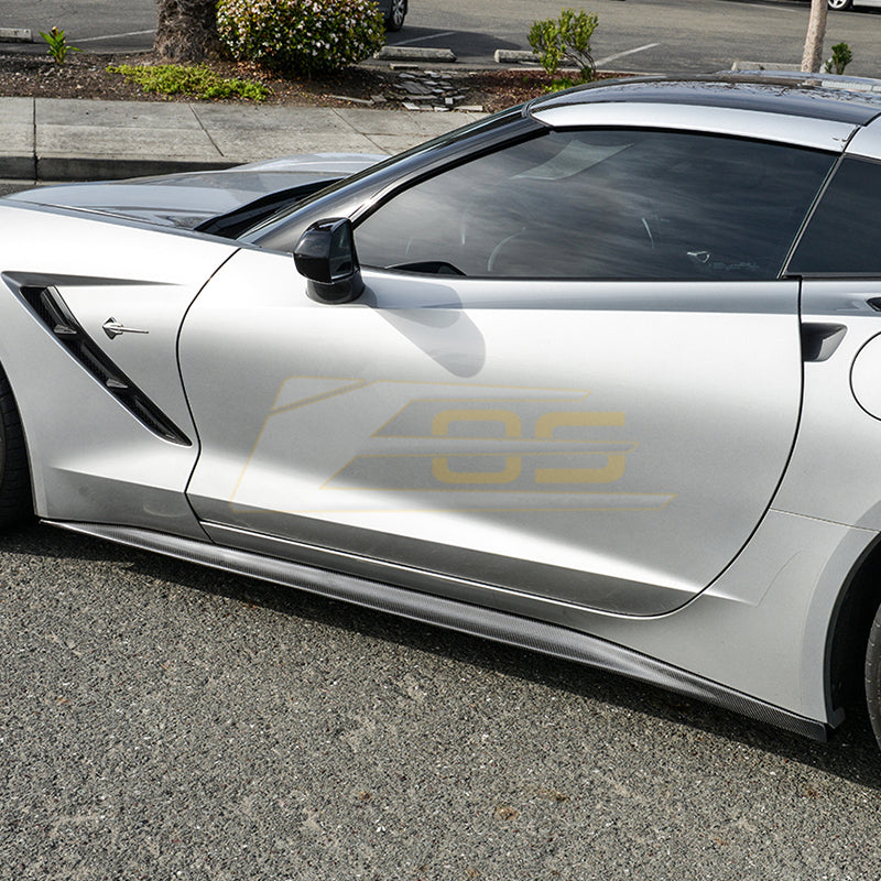 Corvette C7 EOS Performance Side Skirts Rocker Panels