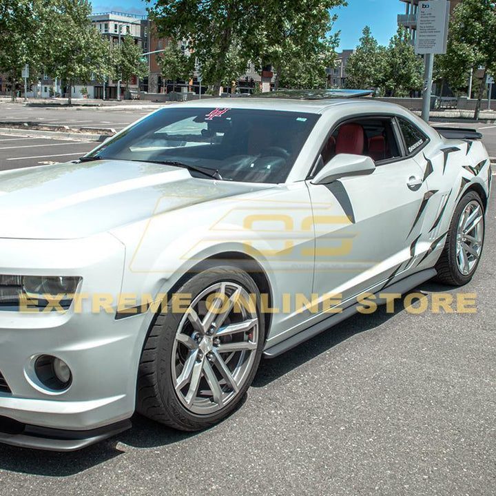 2010-13 Camaro SS | ZL1 Conversion Front Splitter &amp; Side Skirts - Extreme Online Store