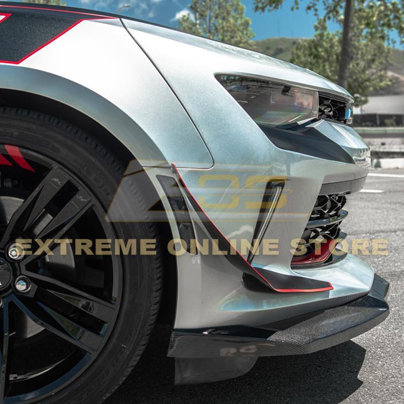 Camaro LT / LS / RS Carbon Fiber Front Splitter | ZL1 Performance Package - Extreme Online Store