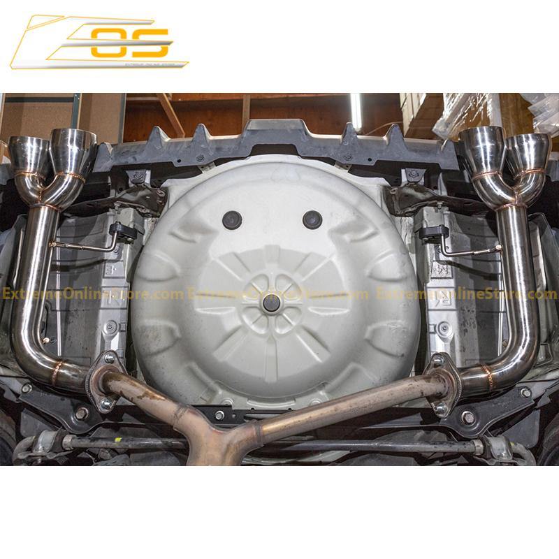 2015-Up Subaru WRX / STi Muffler Delete Axle Back 4 Inch Quad Tips Exhaust
