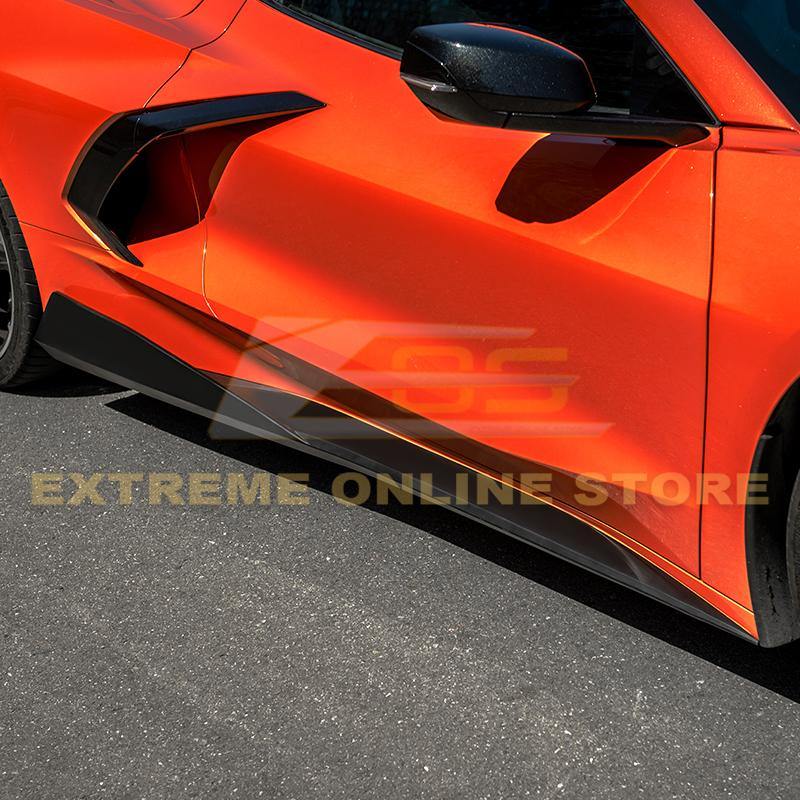 Corvette C8 5VM Side Skirts Rocker Panels - Extreme Online Store