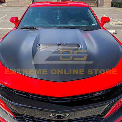 2019-Up Camaro LT1 / SS Carbon Fiber Hood Vent - Extreme Online Store