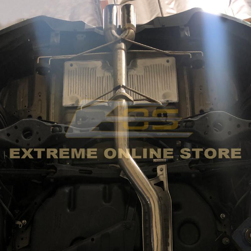 2017-Up Honda Civic Hatchback Sport FK7 3" NO MUFFLER Cat-Back Exhaust - Extreme Online Store
