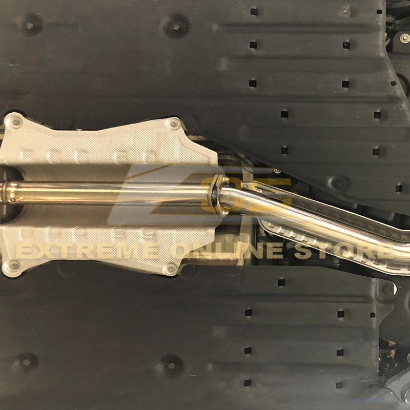 2017-Up Honda Civic Hatchback Sport FK7 3" NO MUFFLER Cat-Back Exhaust - Extreme Online Store