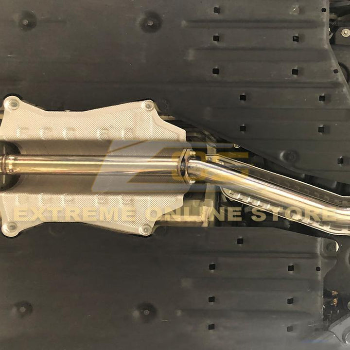 2017-Up Honda Civic Hatchback Sport FK7 3" NO MUFFLER Cat-Back Exhaust - Extreme Online Store