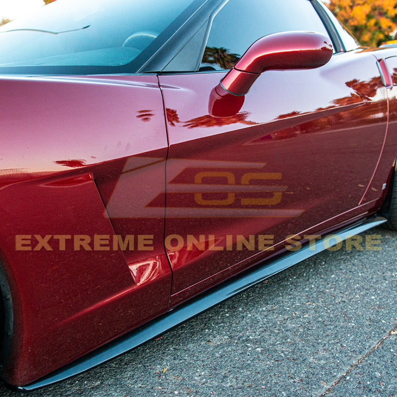 Corvette C6 Base | ZR1 Conversion Side Skirts Rocker Panels