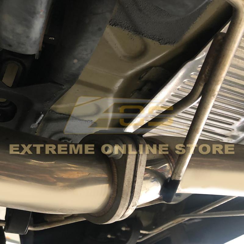 2017-Up Honda Civic Hatchback Sport FK7 3" NO MUFFLER Cat-Back Exhaust - Extreme Online Store