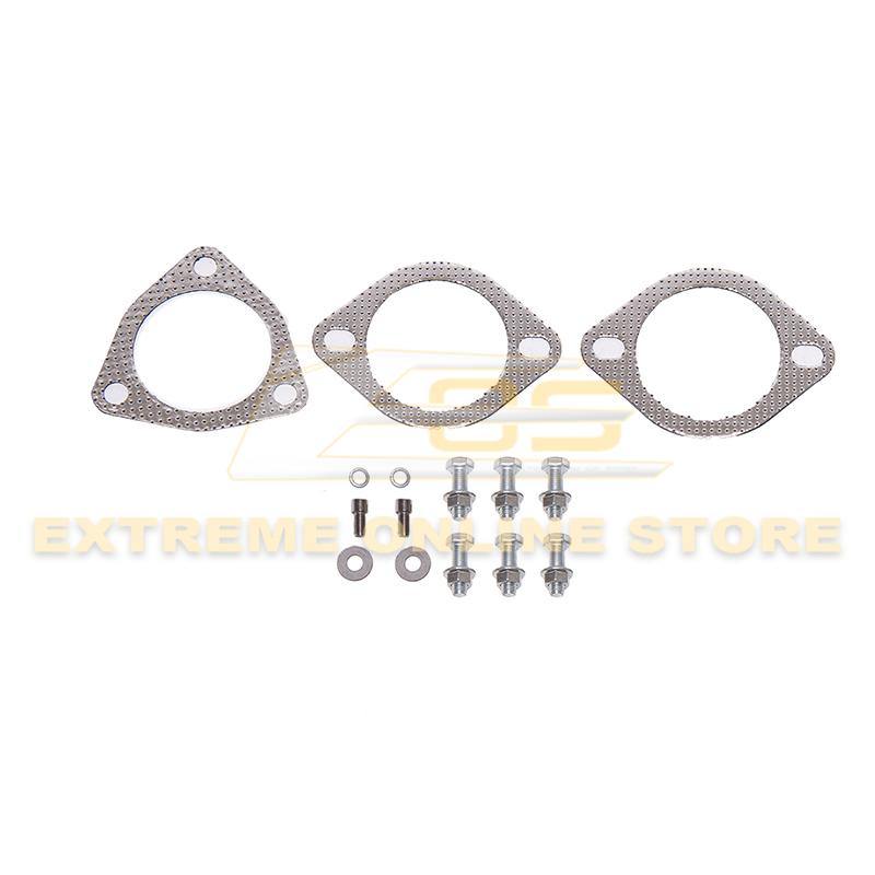2017-Up Honda Civic Hatchback Sport FK7 3" NO MUFFLER Cat-Back Exhaust - Extreme Online Store