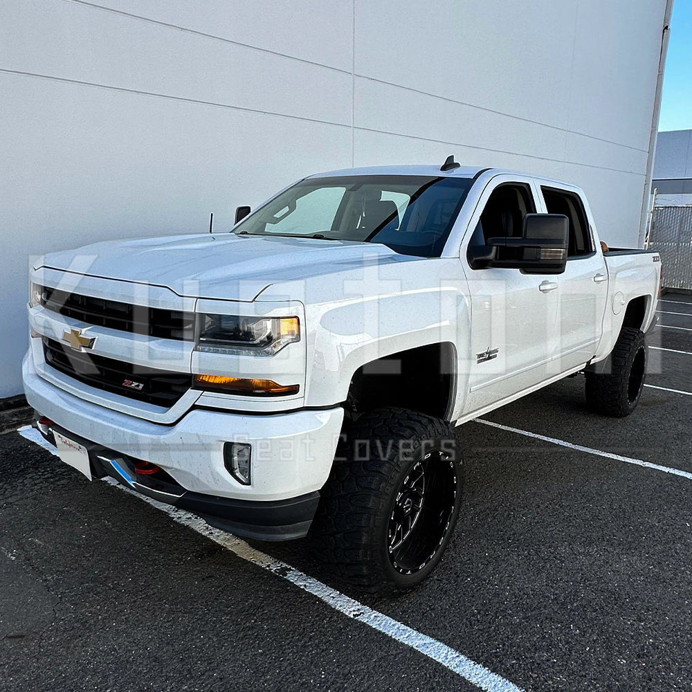 2014-18 Chevrolet Silverado Premium Custom Leather Seat Covers
