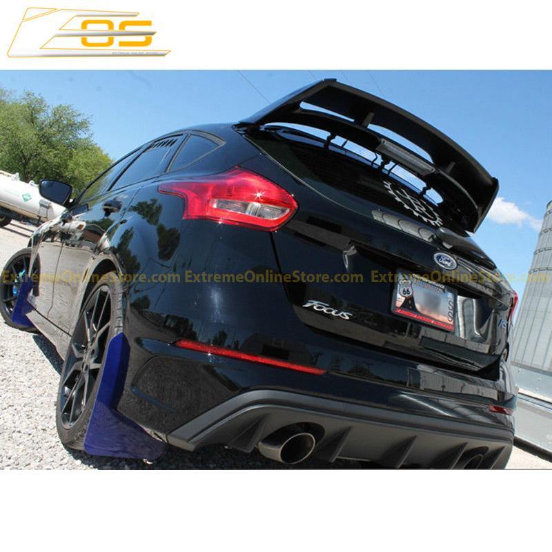 13-Up Ford Focus ST | 16-Up Focus RS Rear Spoiler Riser Extension Kit - ExtremeOnlineStore