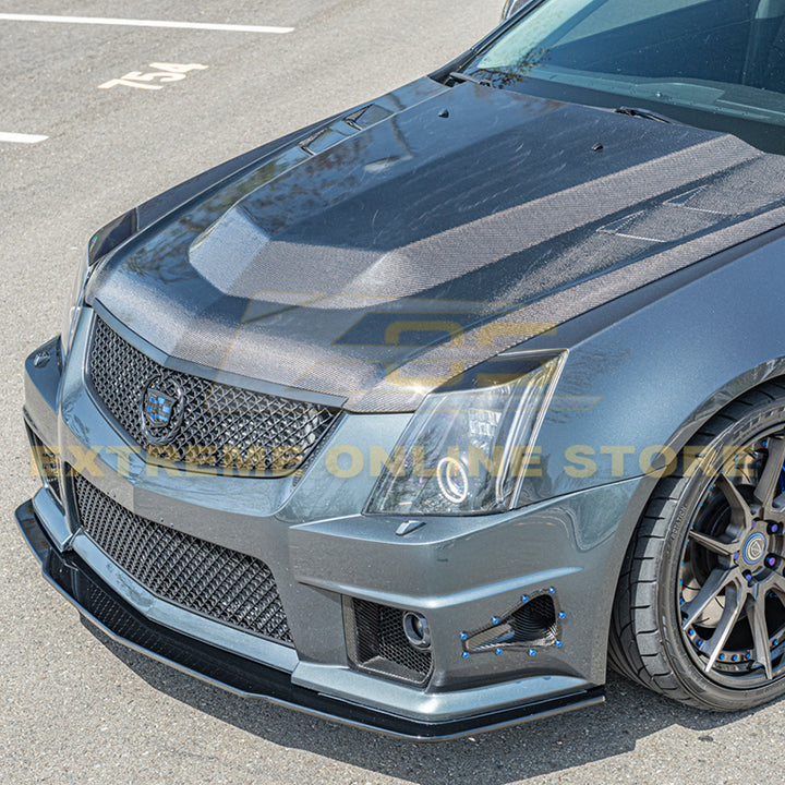 2009-15 Cadillac CTS-V EOS Performance Front Splitter &amp; Side Skirts