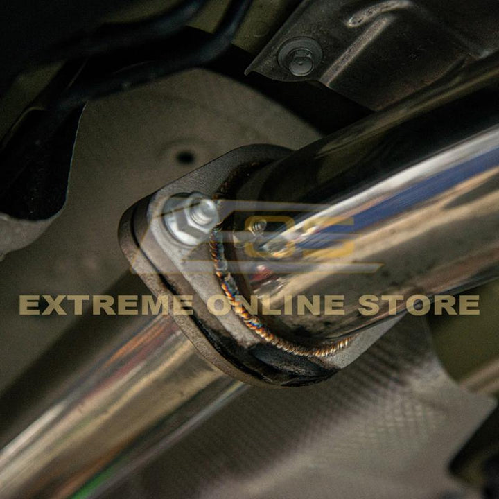 2017-Up Honda Civic Hatchback Sport FK7 3" NO MUFFLER Cat-Back Exhaust - Extreme Online Store