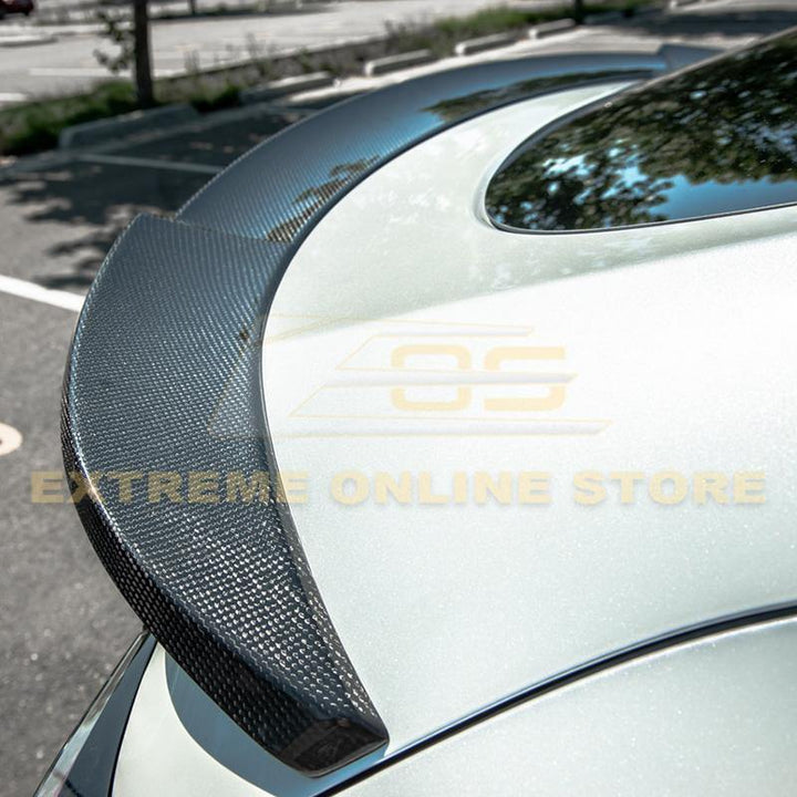 2020-Up Tesla Model Y Carbon Fiber Rear Truck Spoiler - Extreme Online Store