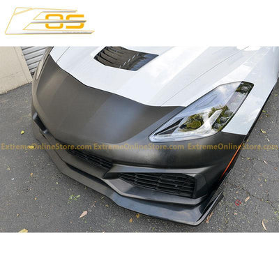 Corvette C7 Front Bumper Kit W/ Front Splitter | ZR1 Conversion Package - ExtremeOnlineStore