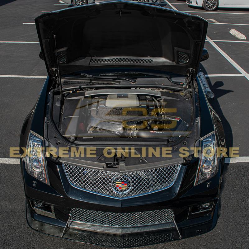 2009-15 Cadillac CTS-V Carbon Fiber Front Engine Cover - Extreme Online Store