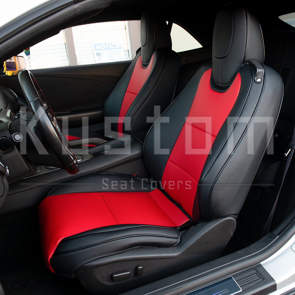 5th Gen Camaro Custom Leather Seat Covers