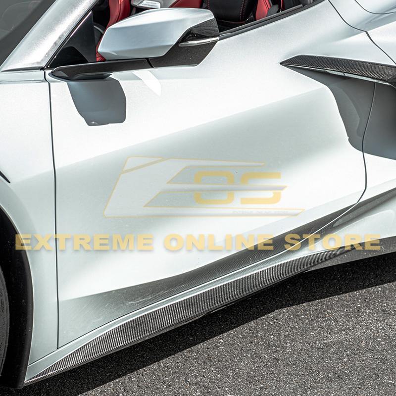 Corvette C8 Z51 Add On Side Skirts Rocker Panels - Extreme Online Store