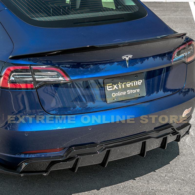 2017-Up Tesla Model 3 Rear Truck Spoiler - Extreme Online Store