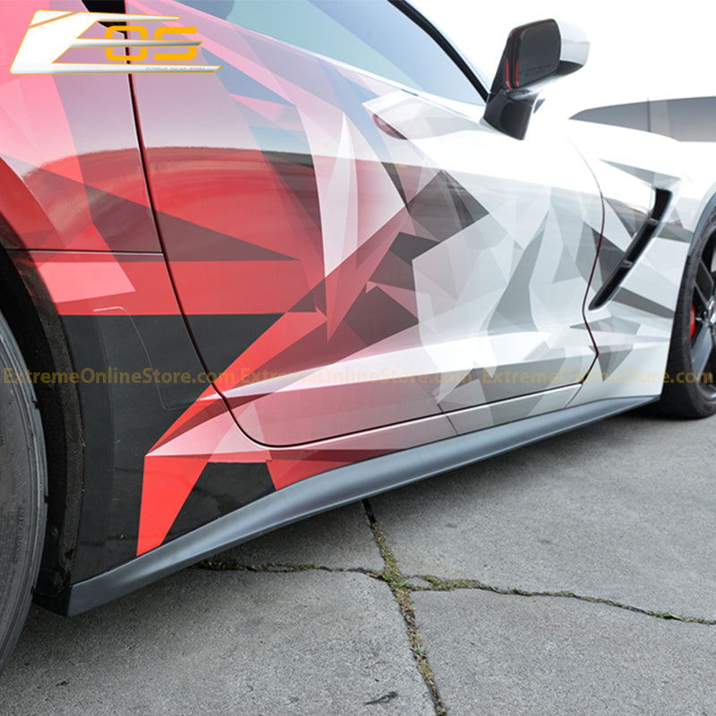 Corvette C7 Stingray / Z51 Side Skirts Rocker Panels | EOS Performance Package - ExtremeOnlineStore