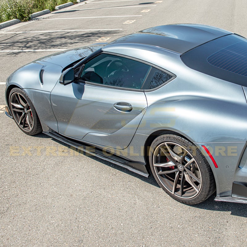 2020-Up Toyota Supra A90 Front Splitter &amp; Side Skirts