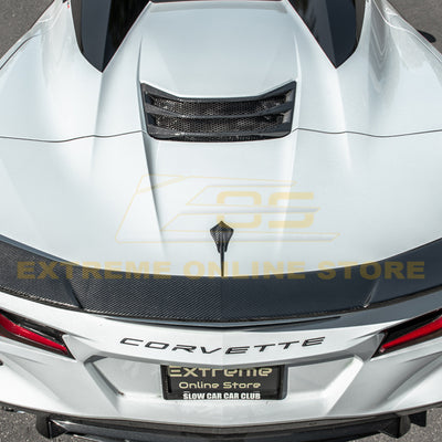 Corvette C8 Convertible Carbon Fiber Rear Hatch Vent