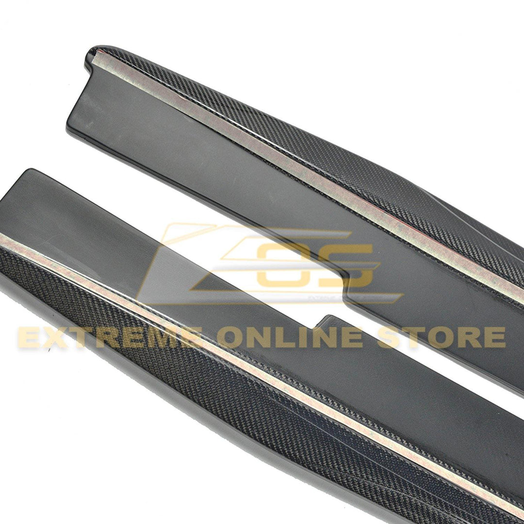 2016-Present Cadillac CTS-V Carbon Fiber Side Skirts Rocker Panels - Extreme Online Store