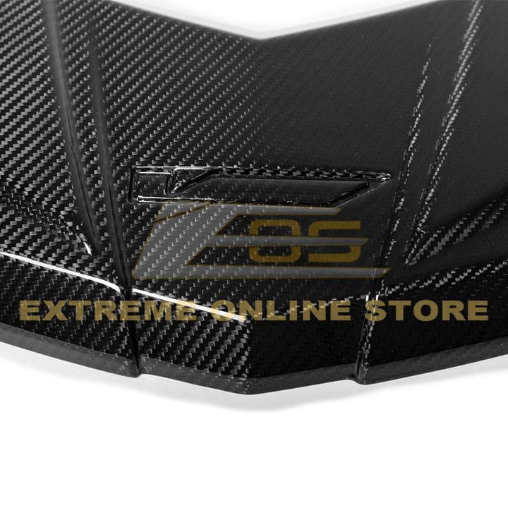 2016-Up Cadillac CTS-V Carbon Fiber Front Engine Cover - Extreme Online Store