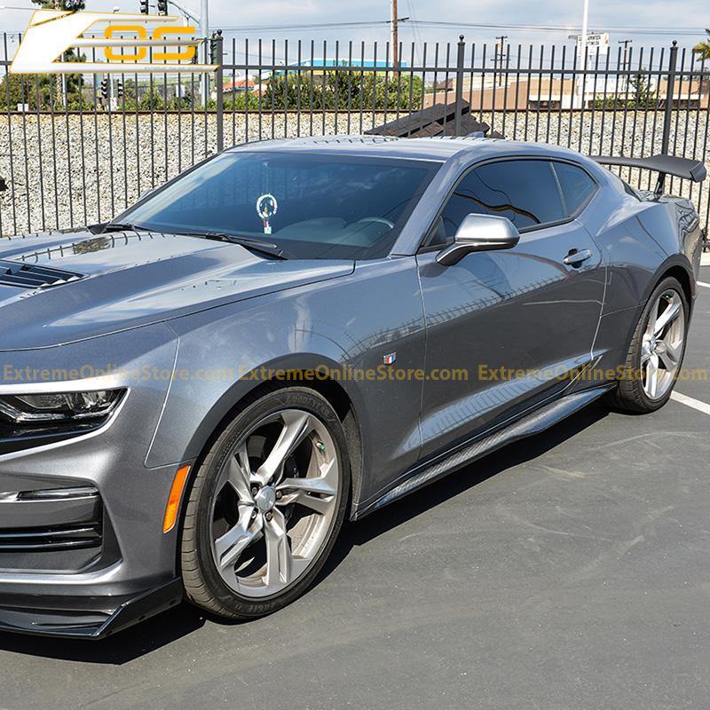 Camaro SS Primer Black Aerodynamic Full Body Kit | ZL1 Conversion Package - ExtremeOnlineStore