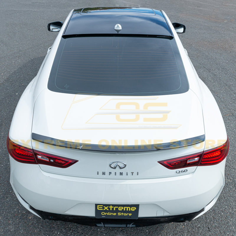 Infiniti Q60 Carbon Fiber High Kick Rear Spoiler 2017-Up – Extreme ...