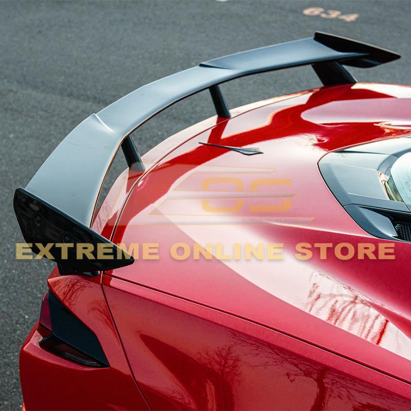 2020-Up Chevrolet Corvette C8 Rear Trunk Spoiler High Wing