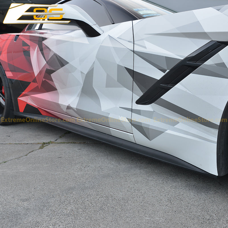 Corvette C7 Stingray / Z51 Side Skirts Rocker Panels | EOS Performance Package - ExtremeOnlineStore