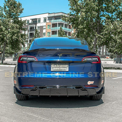 2017-Up Tesla Model 3 Rear Truck Spoiler - Extreme Online Store